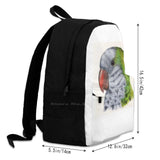 Parrot School Bags For Teenage Girls Laptop Travel Bags
