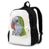 Parrot School Bags For Teenage Girls Laptop Travel Bags