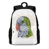 Parrot School Bags For Teenage Girls Laptop Travel Bags