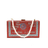Diamond Square Handbag For Women Bling Ladys Messenger Bag