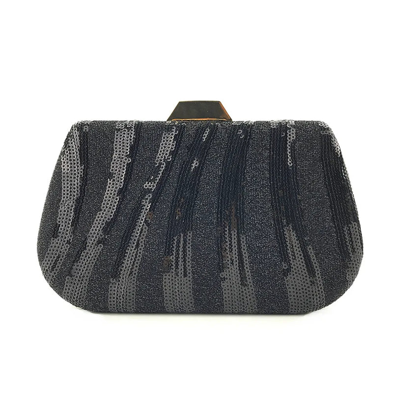 Sequin Evening Clutch Bag Hand Grab Party Bag