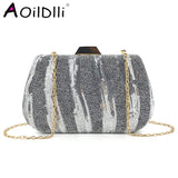 Sequin Evening Clutch Bag Hand Grab Party Bag