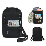 Passport Bag Multifunctional Hanging Neck Messenger Shoulder Storage