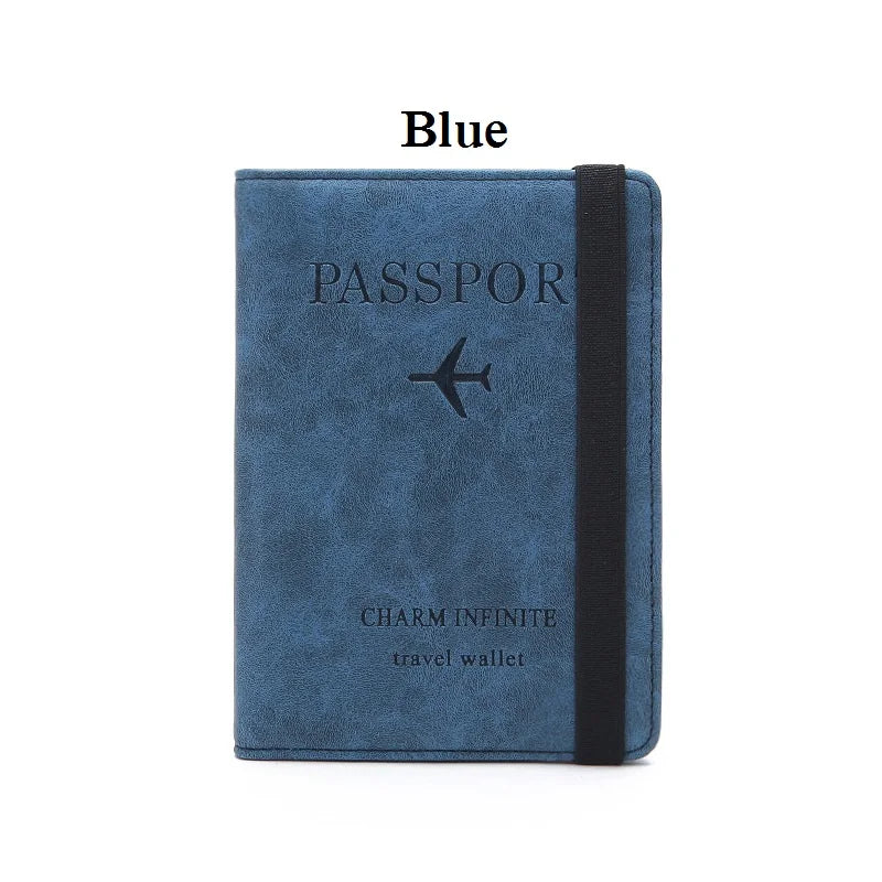 Passport Bag Multifunctional Purse for Traveling Abroad
