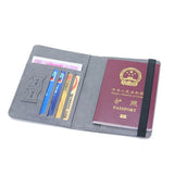 Passport Bag Multifunctional Purse for Traveling Abroad