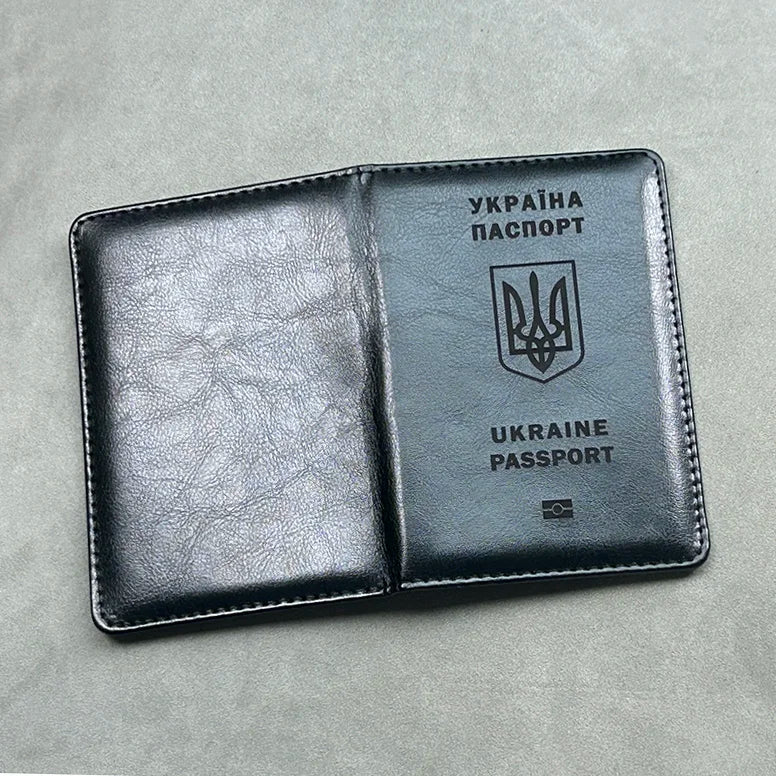 Ukraine Passport Cover Travel Wallet Girls