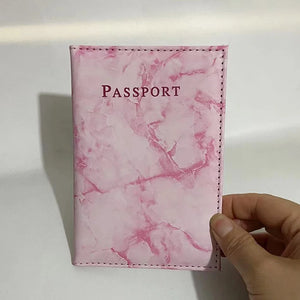 Passport Cover Women Travel Wallet Passport Case Soft Pu Leather