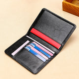 RFID Blocking Leather Passport Holder Travel Wallet