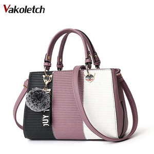 Hairball Ornaments Crossbody Shoulder Bag for Women KL741