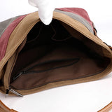 Patchwork Women's Shoulder bags Canvas Female Crossbody Bag Top-Handle Bags