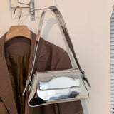 Women's Patent Leather Shoulder Bag Party Handbag