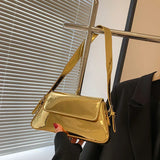 Women's Patent Leather Shoulder Bag Party Handbag