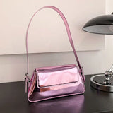 Women's Patent Leather Shoulder Bag Party Handbag