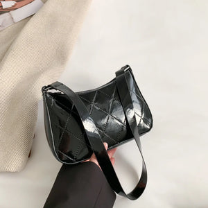 Small Shoulder Bag Evening Clutch Purse Handbag Solid Female