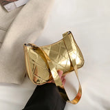 Small Shoulder Bag Evening Clutch Purse Handbag Solid Female