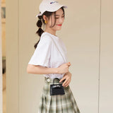 Pattern Chain Crossbody Bag for Women PU Leather Shoulder Bag Small Flap Bag