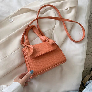 Women's Purple Leather Crossbody Bag