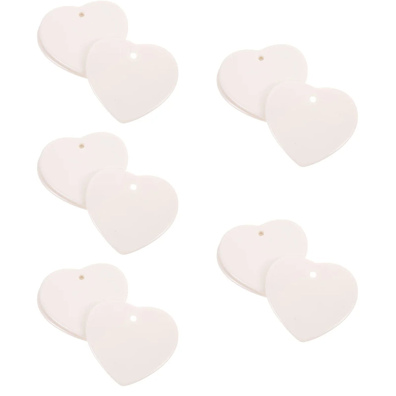 Kids Drawing Painting Ceramic Pendants DIY Kit