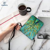 Peacock Shoulder Bag Streetwear Leather Mobile Phone Bag