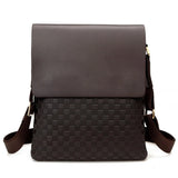 Peaker Business Men's Crossbody Shoulder Bag Handbag PU Leather Messenger Bag