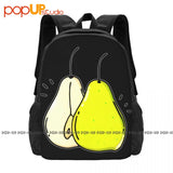 Pear Fruit Hipster Tumblr Swag Backpack Large Capacity Art Print Gym Tote Bag