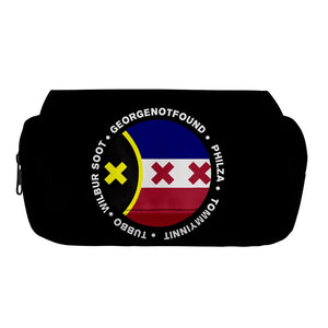 Georgenotfound Double-Layer Pencil Box Large Tote Milk Bag Student Pencil Box