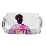 Georgenotfound Double-Layer Pencil Box Large Tote Milk Bag Student Pencil Box