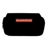 Georgenotfound Double-Layer Pencil Box Large Tote Milk Bag Student Pencil Box