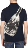 Pentagram Goat Skull Sling Bag Crossbody Travel Hiking Chest Backpack