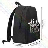 Periodic Table Elements Chess Large Capacity Backpack Travel Art Print