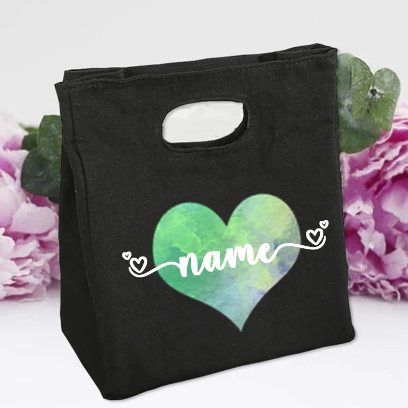 DIY Cooler Lunch Box Insulated Bento Bag Women Kids