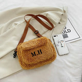Fluffy Plush Crossbody Bag Women Small Handbags