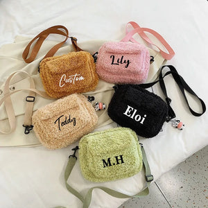 Fluffy Plush Crossbody Bag Women Small Handbags