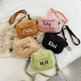Fluffy Plush Crossbody Bag Women Small Handbags