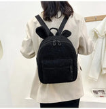 Personalised Bear Backpack Name Printed Kids Toddler Mini Rucksacks
