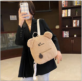 Personalised Bear Backpacks Name Portable Children Travel Rucksack