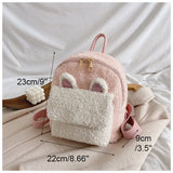 Personalised Bunny Backpack for Girls