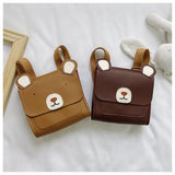 Kids 3D Bear Backpack Boys Girls Animal Prints Travel Bag