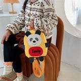 Personalised Panda Shape Toddler Zoo Animal Backpack