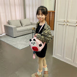 Personalised Panda Shape Toddler Zoo Animal Backpack