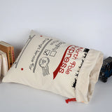 Personalised Christmas Stockings Bags Santa Gift Sack Xmas Candy Drawstring Bag