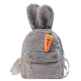 Personalised Rabbit Backpacks Name Portable Children Travel Shopping Rucksacks