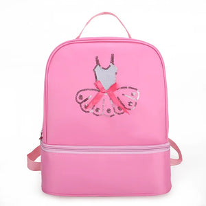 Embroidery Ballet Dance Backpack for Girl Ballerina Bag Gymnastics
