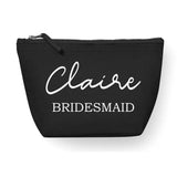Personalised Make Up Bag Cosmetic Wash Any Birthday Gift For Bridesmaid Wedding