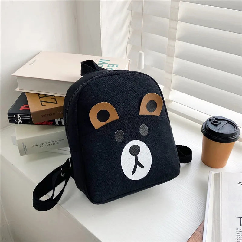 Personalised Name Bear Backpack Toddler School Bag