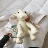 3D Cartoon Cow Women's Crossbody Bag