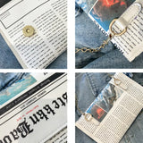 Personality Shoulder Bags Ladies All-match Messenger Bag
