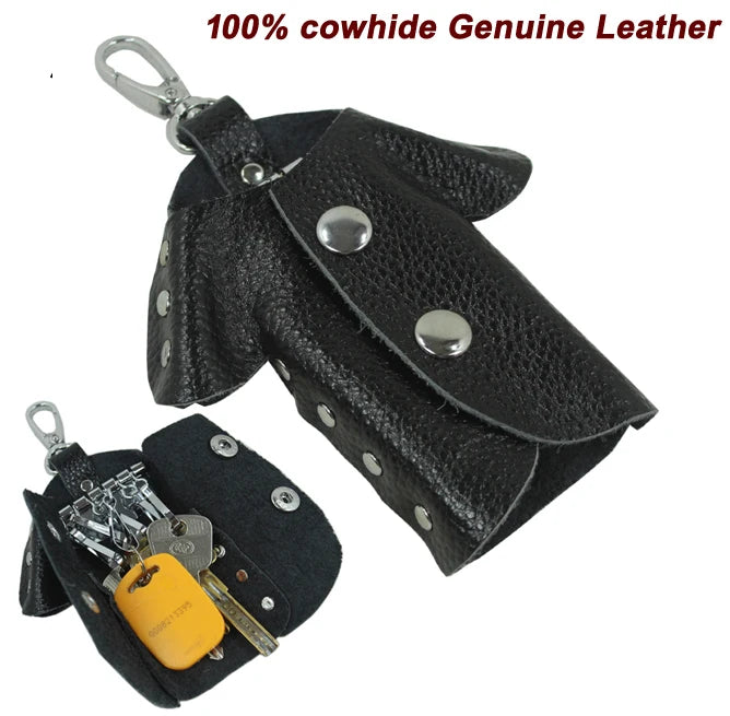 Leather Key Holder Case Keychain Key Wallet MC-802