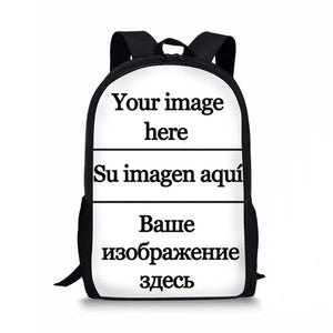 Personality Graffiti Backpack School Bag for Teenage Girls Boys