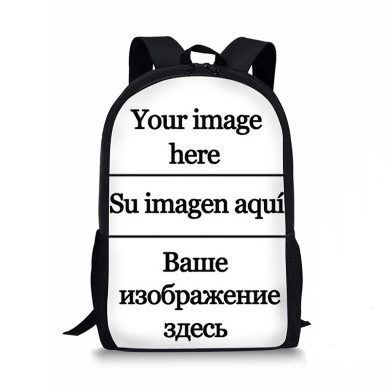 Personality Graffiti Backpack School Bag for Teenage Girls Boys